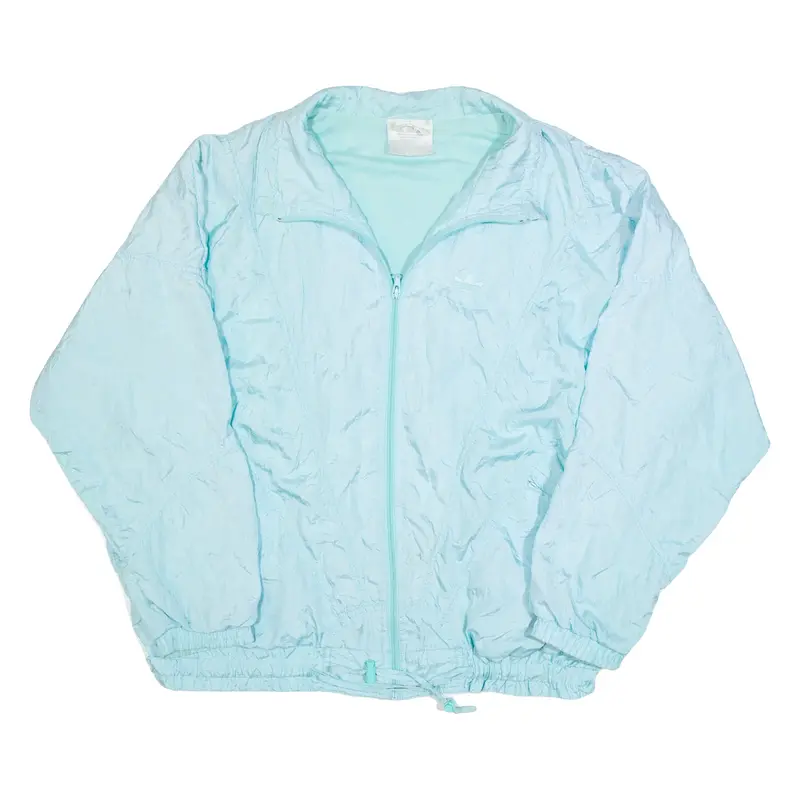 ADIDAS ORIGINALS Womens Track Jacket Blue 90s M