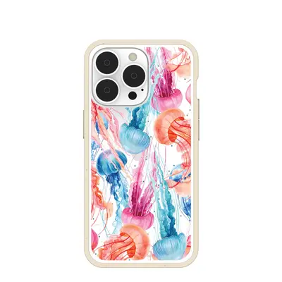 Clear Jellyfish iPhone 13 Pro Case With London Fog Ridge