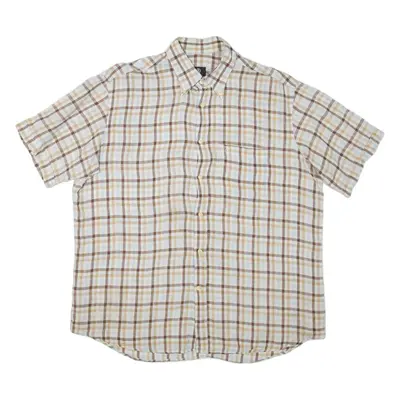 BOGNER Mens Shirt Brown Check XL