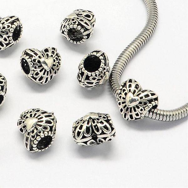 Alloy European Beads