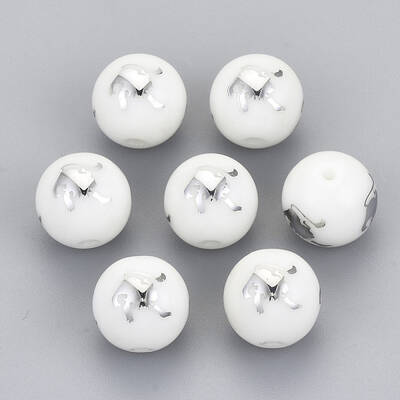 Electroplate Glass Beads