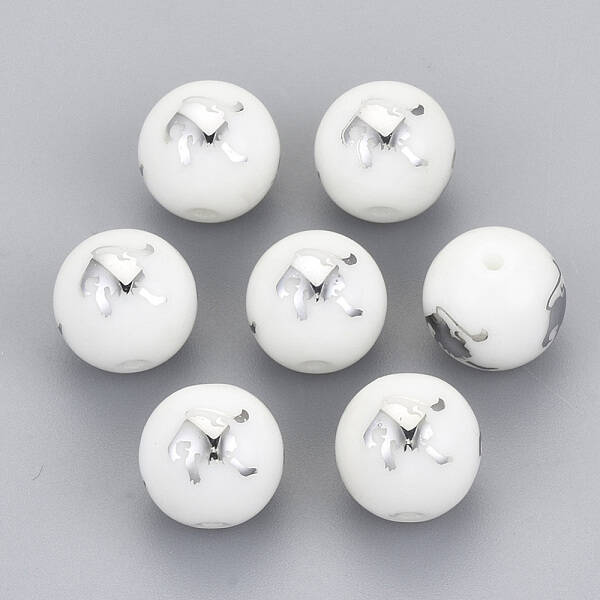 Electroplate Glass Beads