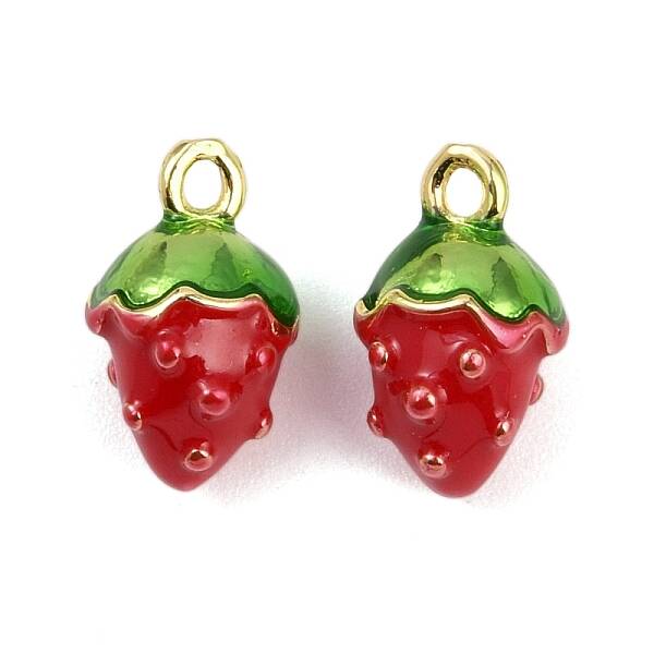 Brass Enamel Charms