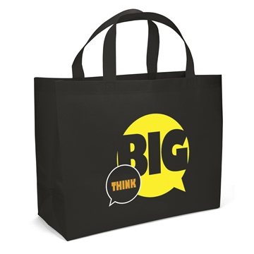 150 Customized Giant Saver ColorVista Tote Bag - Heat-Sealed