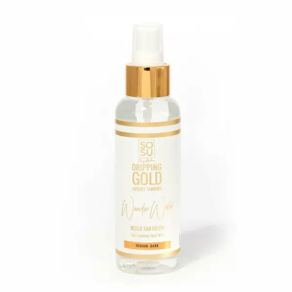 Dripping Gold Spray Autoabbronzante Per Il Viso Dripping Gold Wonder Water Medium/Dark 100 Ml