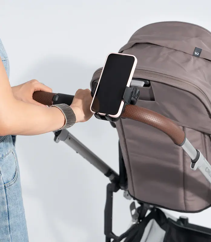 Magnetic & Clamp Phone Holder for Strollers