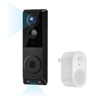 Security Video Doorbell, Dual Cameras with Delivery Guard,1080p FHD and Color Night Vision,Battery Powered, Smart AI Detectio...