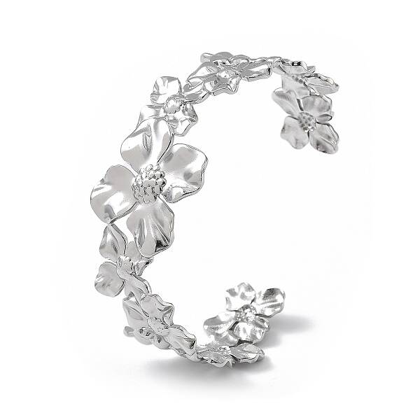 304 Stainless Steel Cuff Bangles for Women