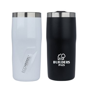 12 Custom EcoVessel The Metro 16 oz Vacuum Insulated Tumbler - ...