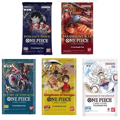 Variety Bundle One Piece TCG Assortment of English One Piece Packs