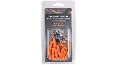 CP400 Select Arrow Replacement Nocks - 12pk [Repair broke or missing nocks with the CenterPoint CP400 replacement nock 12-pac...