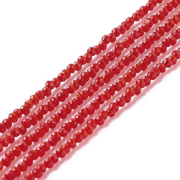 Transparent Glass Beads Strands