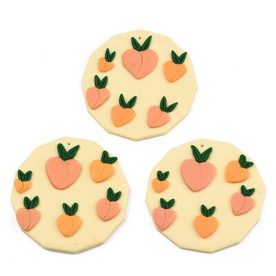 Handmade Polymer Clay Pendants