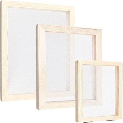 3Pcs 3 Style Wooden Paper Making