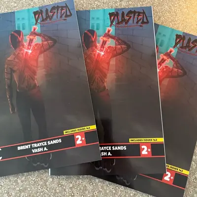 Blasted Graphic Novel (issues 1 & 2 signed)