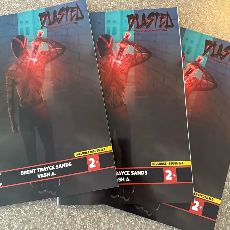Blasted Graphic Novel (issues 1 & 2 signed)