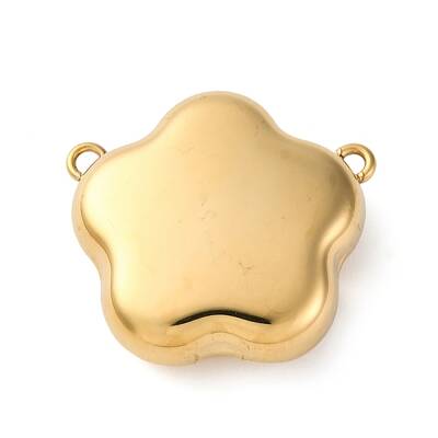 316 Surgical Stainless Steel Flower Pendants