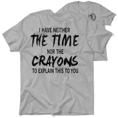 Crayons - Safety Yellow T-Shirt