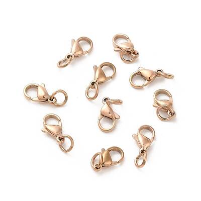 304 Stainless Steel Lobster Claw Clasps