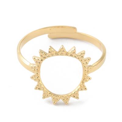 304 Stainless Steel Hollow Sun Adjustable Rings