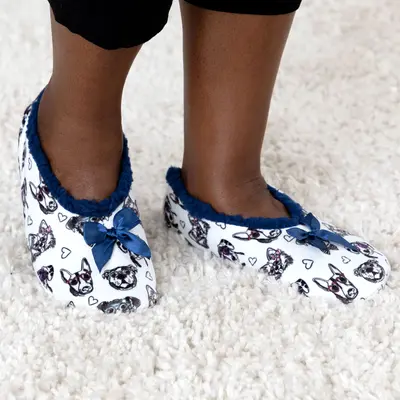 Super Cozy™ Pawsitively Adorable Paw Slippers - Pastel Paws - S/M
