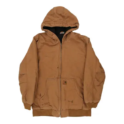 Lightly Worn. Carhartt Jacket - XL Brown Cotton