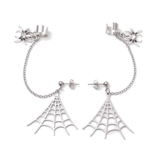 Non-Tarnish 304 Stainless Steel Stud Earrings