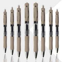Smooth Writing Pen, Black Ink Fine Tip 0.5mm Press Type Pen, Cute Aesthetic Diary Pen, Suitable for Students Teachers Gift, C...