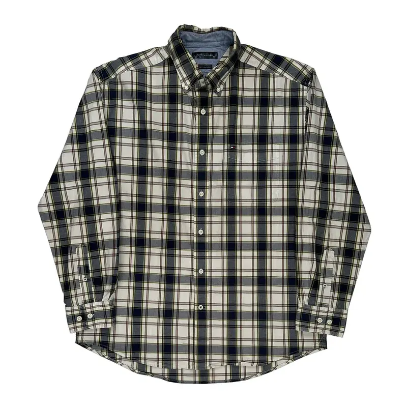 Tommy Hilfiger Checked Shirt - XL Multicoloured Cotton Blend