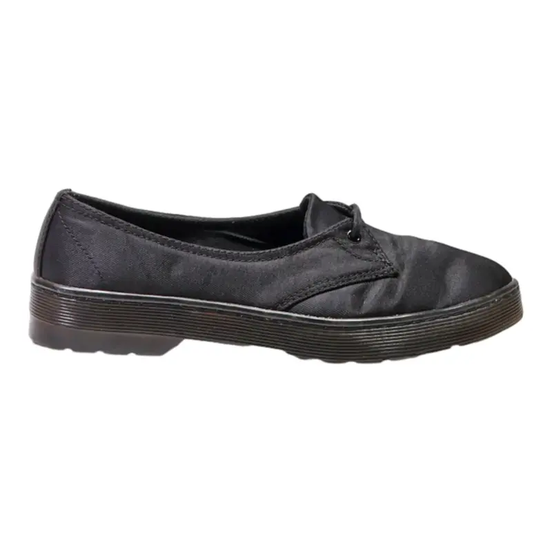DR MARTENS Morada Loafer Shoes Black Synthetic Womens UK 5