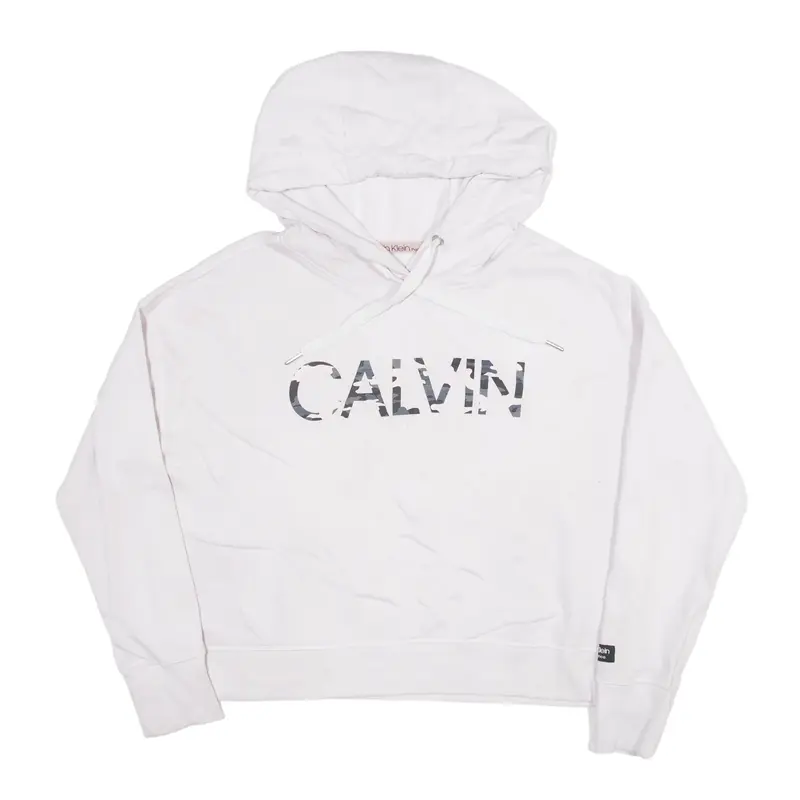 CALVIN KLEIN Performance Hoodie Pink Pullover Womens L