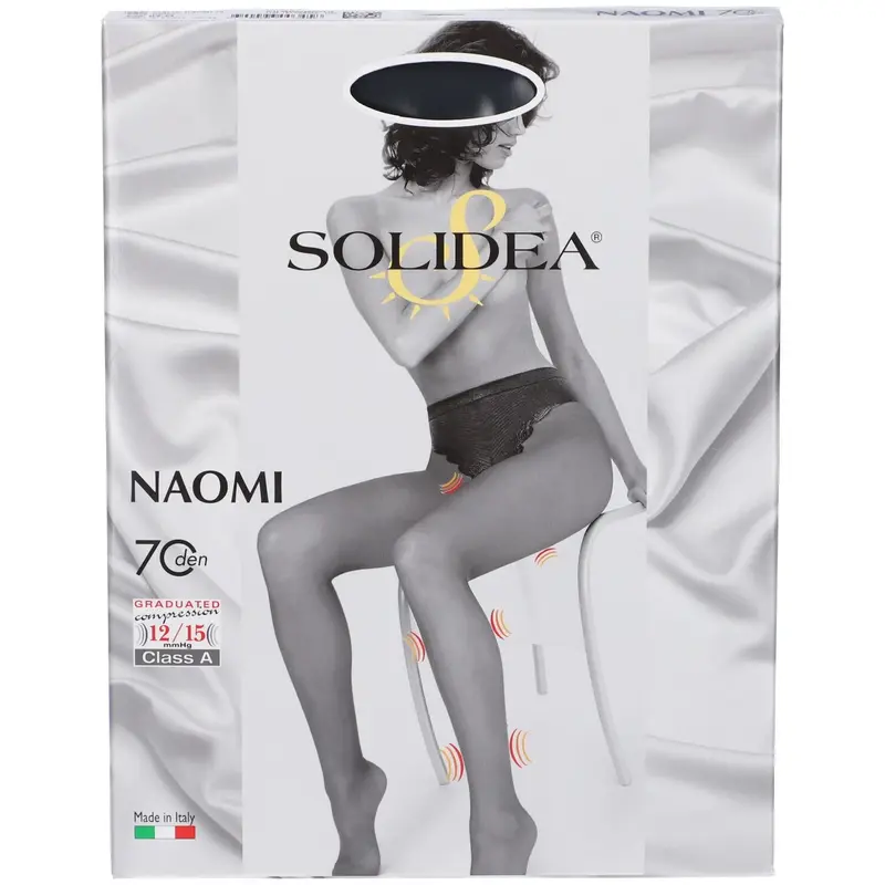 Solidea Naomi 70 Denier Sheer Tights Compression 12 15mmHg Sand 3ML