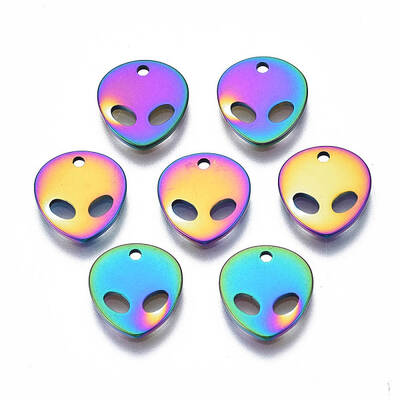 Ion Plating(IP) 201 Stainless Steel Charms