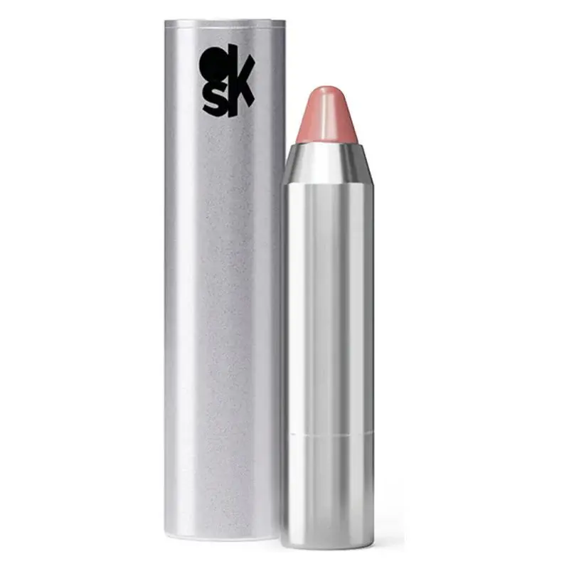 Overskin Click'N Kiss - Shiny - Glossy Lipstick Balmy Effect 01 - Soft Rosie (1.5 G)