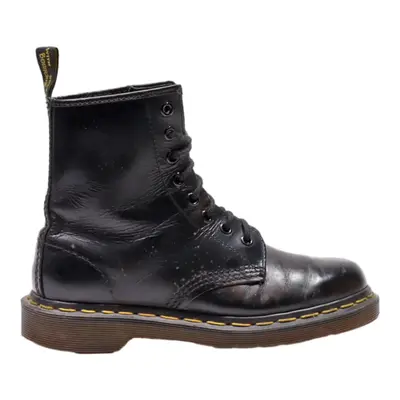 DR MARTENS 1460 Lace-Up Boots Black Leather Womens UK 5