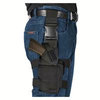 Huapuda Right Hand Side Hanging Leg Type Holster, Suitable for Men and Women Leg Holster, with Cartridge Bag, Adjustable Leg ...