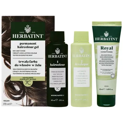 Herbatint Permanent Hair Color Gel 170ml 7C