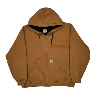 Carhartt Jacket - XL Brown Cotton Blend