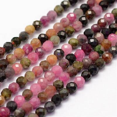 Natural Tourmaline Beads Strands