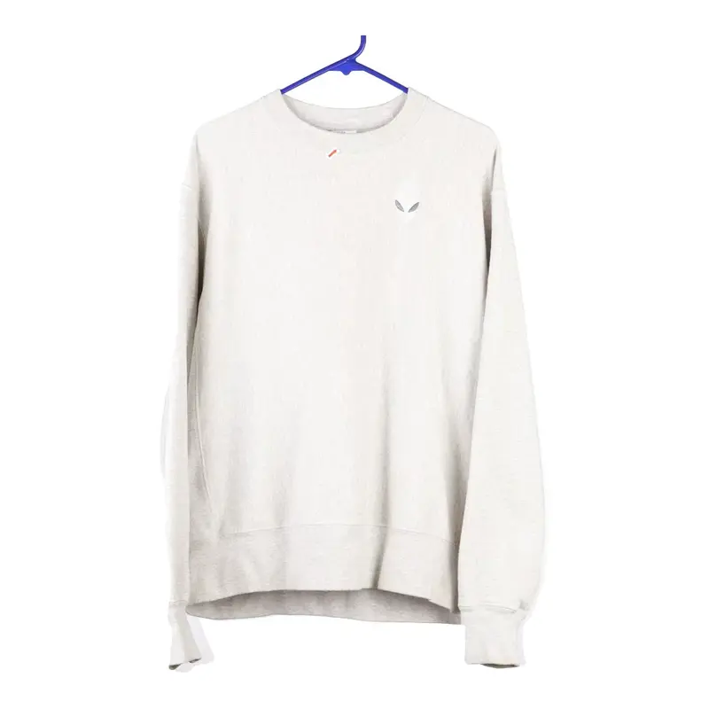 Reverse Weave Champion Sweatshirt - Large Grey Cotton Blend