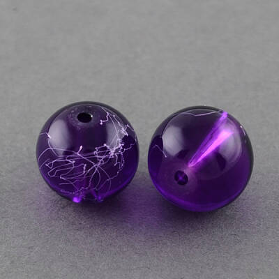Drawbench Transparent Glass Beads Strands