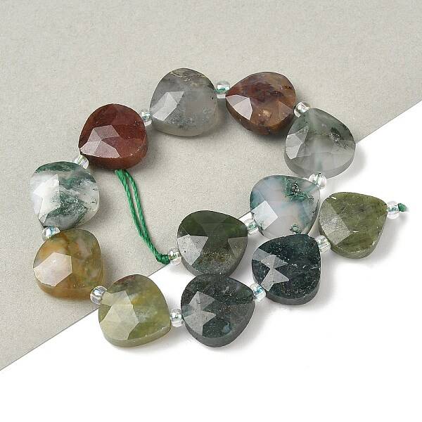 Natural Indian Agate Beads Strands