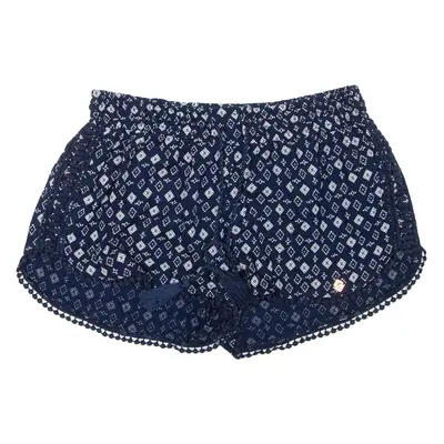 SUPERDRY Womens Casual Shorts Blue Geometric S W28