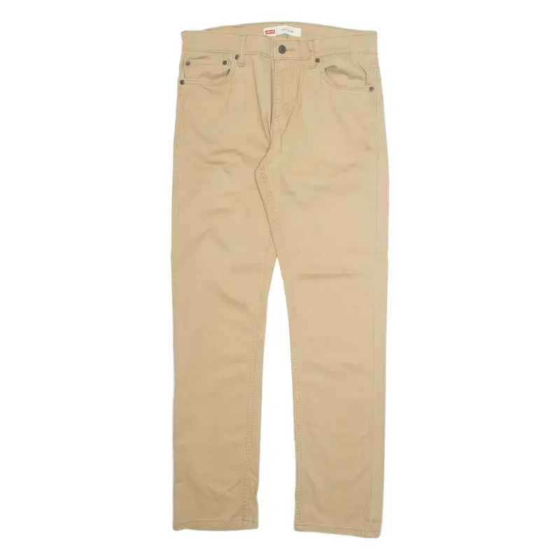 LEVI'S 511 Boys Trousers Beige Slim Straight W30 L30