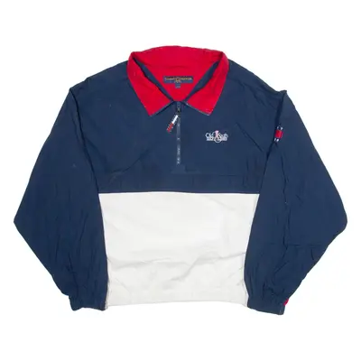 TOMMY HILFIGER Old South Golf Links Mens Pullover Jacket Blue XL