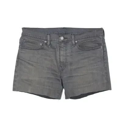 LEVI'S 511 Cut Off Grey Regular Denim Shorts Womens M W34