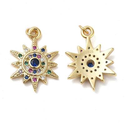 925 Sterling Silver Micro Pave Cubic Zirconia Pendants