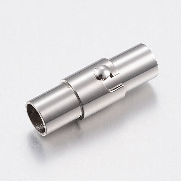 Tarnish Resistant 304 Stainless Steel Column Locking Tube Magnetic Clasps