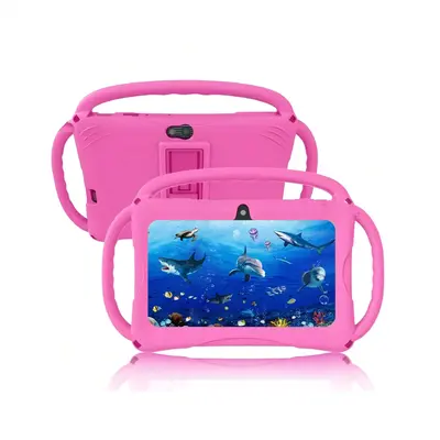 7 Inch Android 12 Tablet, 1 Count 2GB RAM 32GB ROM Tablet with Shockproof Case, Parental Control Tablet, Educational Tablet f...