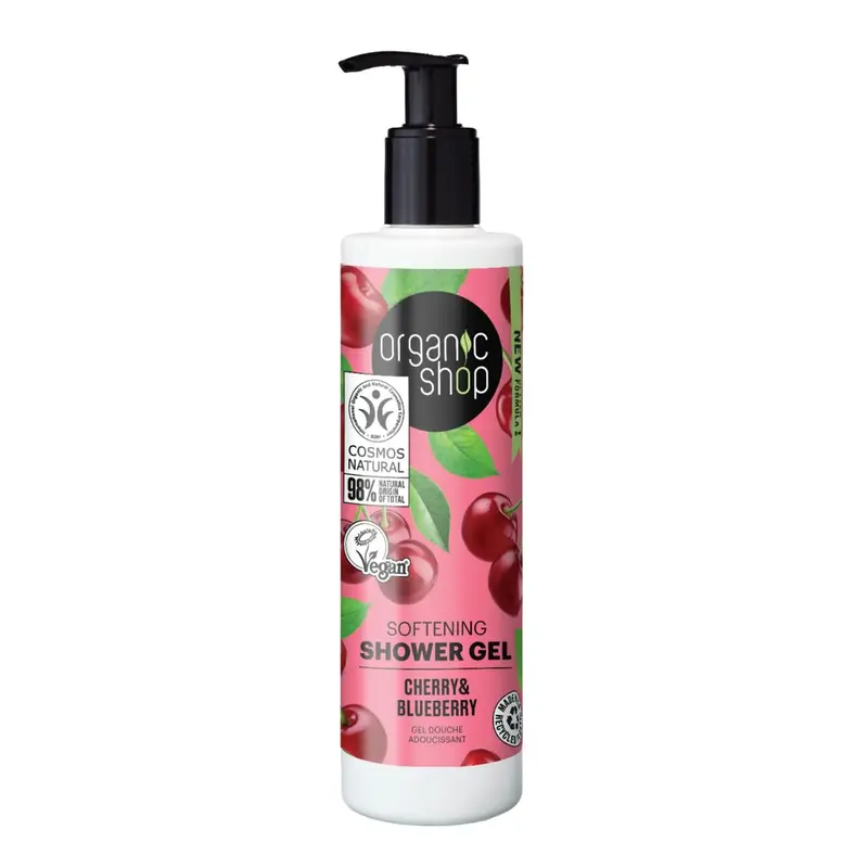 Organic Shop Gel da bagno alla ciliegia 280 ml